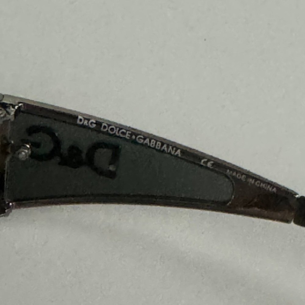 ❌SOLD❌ Vintage Y2K Authentic Dolce & Gabbana Sunglasses 😎 - Picture 9 of 10